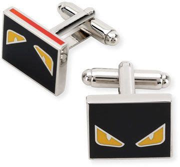 fendi monster cufflinks|Fendi Monster Cufflinks .